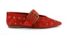 Seychelles Abbey Pointed Toe Flat In Red