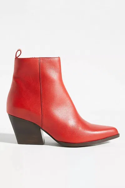 Seychelles Women's Aboard Leather Bootie In Red In Multi