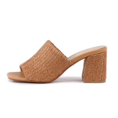 Seychelles Women's Adapt Sandals In Tan Raffia In Multi