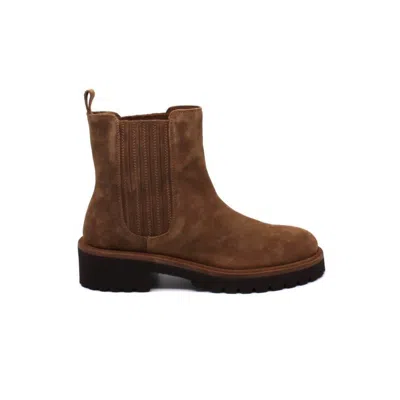 Seychelles Cashew Suede Boot In Brown