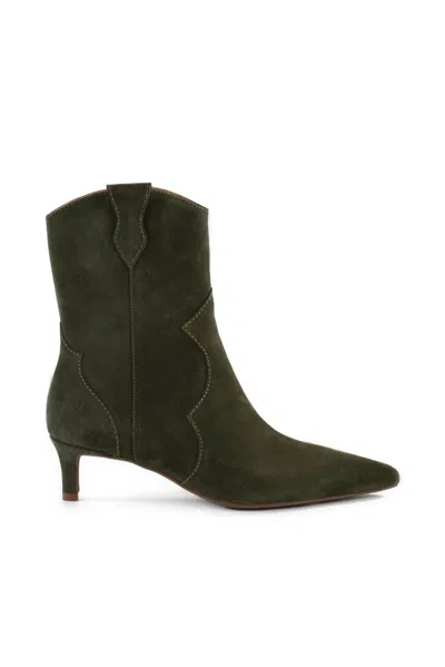 Seychelles Women's Dallas Heeled Boot In Olive In Green