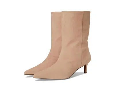 Seychelles Women's Game Changer Heeled Boot In Buff Suede