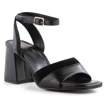Seychelles Women's Leather Block Heel In Black