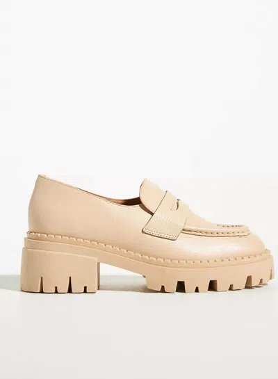 Seychelles Meridian Platform Loafers In White