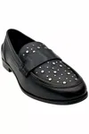 SEYCHELLES WOMEN'S SOONER OR LATER LOAFER IN BLACK STUDS