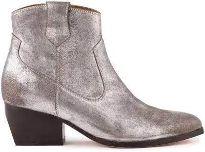 Seychelles Women's Upside Bootie In Pewter In Silver