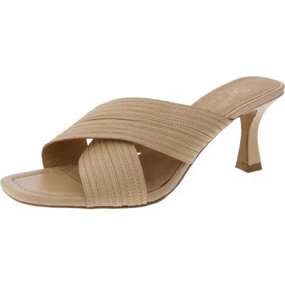 Seychelles Womens Criss-cross Manmade Kitten Heels In Tan