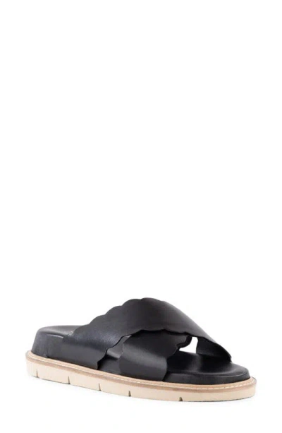 Seychelles Woodstock Platform Wedge Sandal In Black