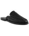 Seychelles Woven Leather Mule In Black