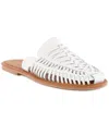 Seychelles Woven Leather Mule In White