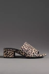 Seychelles X Anthropologie Pepper Block-heel Sandals In Animal Print