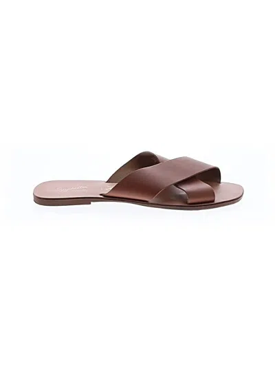 Pre-owned Seychelles X Corey Lynn Calter Sandals In Brown