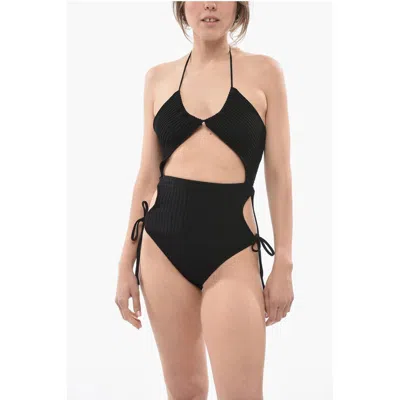 Seymayka Off-the-shoulder Bodysuit With Rear Cut-out Detail
