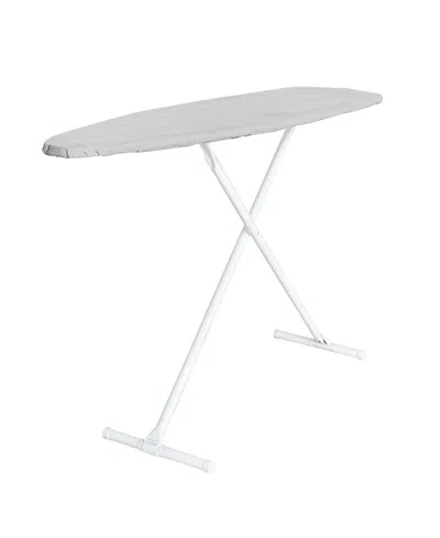 Seymour Home Products Adjustable Height, Freestanding T-leg Ironing Board In Space Grey