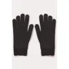 Seymoure Luxury Group Tech Gallery Touchscreen Glove In Black
