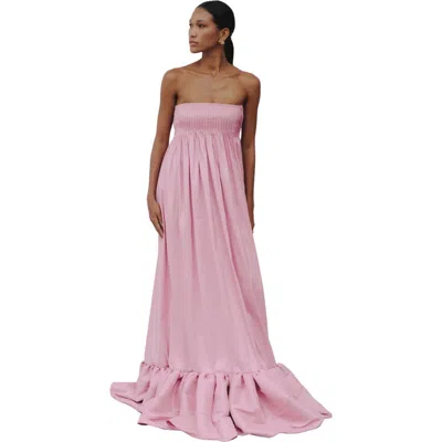 Sez Rosette Dress In Purple