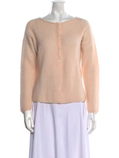Pre-owned Sézane Alpaca Scoop Neck Sweater In Neutral