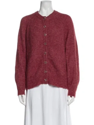 Pre-owned Sézane Baby Alpaca Crew Neck Sweater In Multi