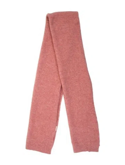 Pre-owned Sézane Baby Alpaca Scarf In Pink
