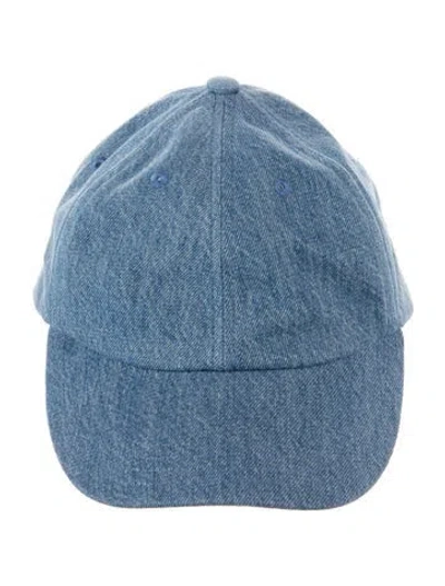 Pre-owned Sézane Sezane Baseball Cap In Blue