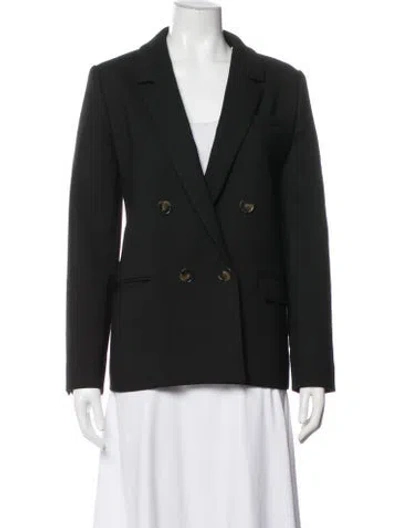 Pre-owned Sézane Blazer In Black