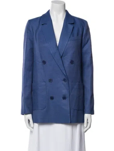 Pre-owned Sézane Blazer In Blue