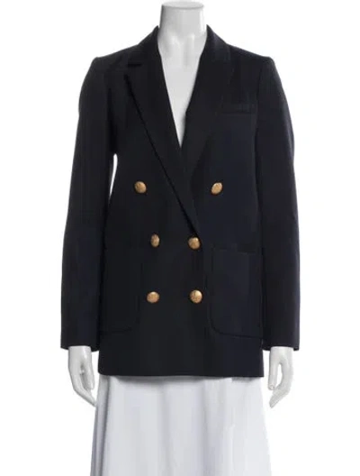 Pre-owned Sézane Blazer In Blue