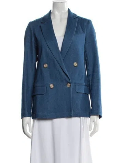Pre-owned Sézane Blazer In Blue