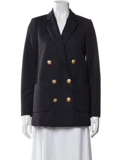 Pre-owned Sézane Blazer In Blue