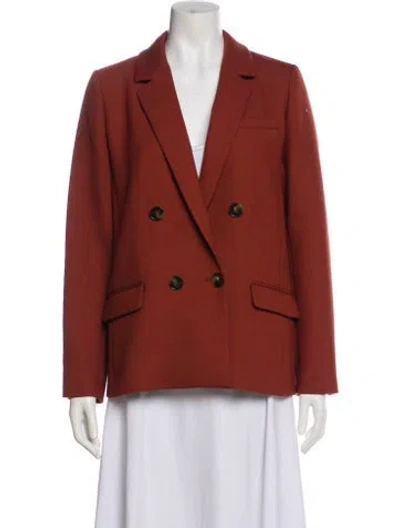 Pre-owned Sézane Blazer In Brown