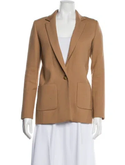 Pre-owned Sézane Blazer In Brown
