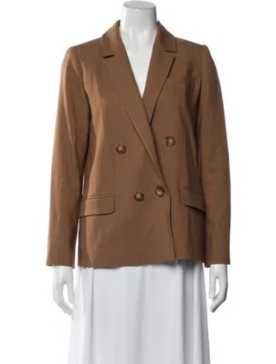 Pre-owned Sézane Blazer In Brown
