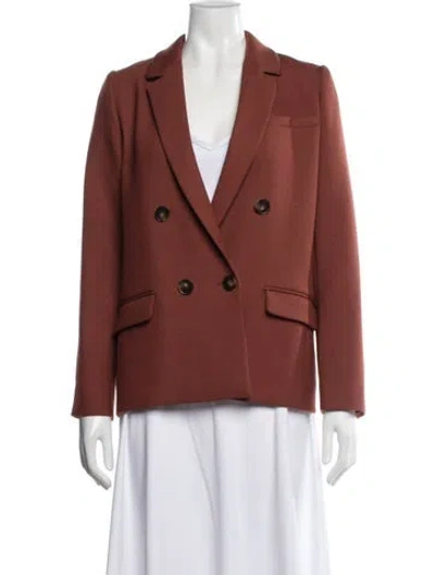 Pre-owned Sézane Blazer In Brown