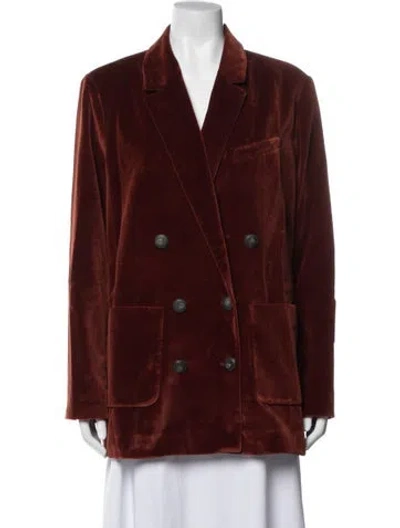 Pre-owned Sézane Blazer In Brown