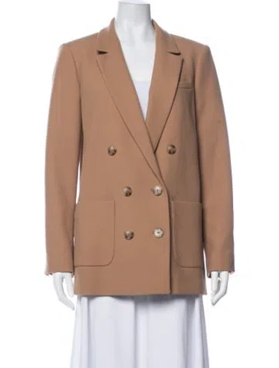 Pre-owned Sézane Blazer In Brown/neutrals