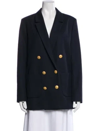 Pre-owned Sézane Blazer In Green