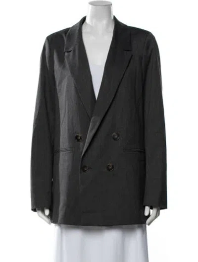 Pre-owned Sézane Blazer In Grey