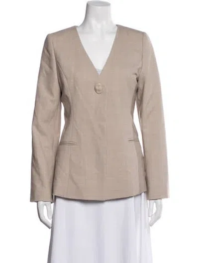 Pre-owned Sézane Blazer In Neutral