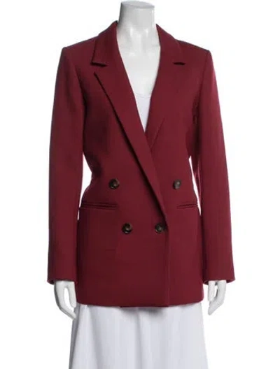 Pre-owned Sézane Blazer In Red