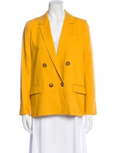 Pre-owned Sézane Blazer W/ Tags In Yellow