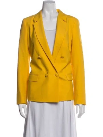 Pre-owned Sézane Blazer In Yellow