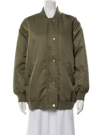 Pre-owned Sézane Bomber Jacket In Gray