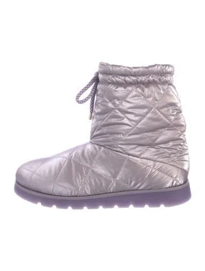 Pre-owned Sézane Boots In Purple