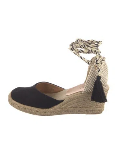 Pre-owned Sézane Canvas Pumps In Black