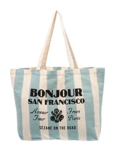 Pre-owned Sézane Canvas Tote