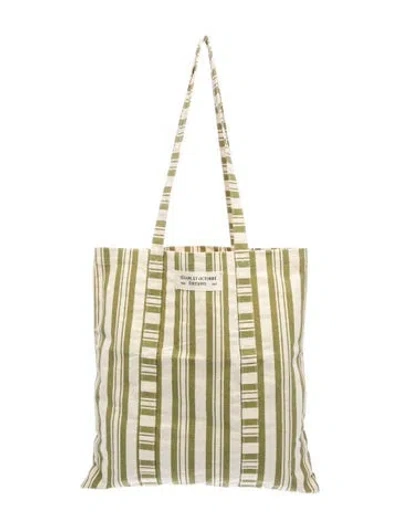 Pre-owned Sézane Canvas Tote In Multi