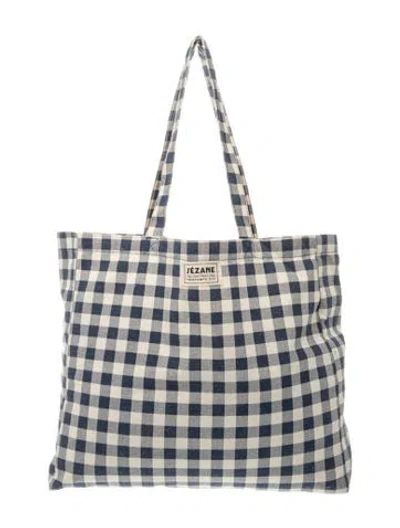 Pre-owned Sézane Canvas Tote In Multicolor