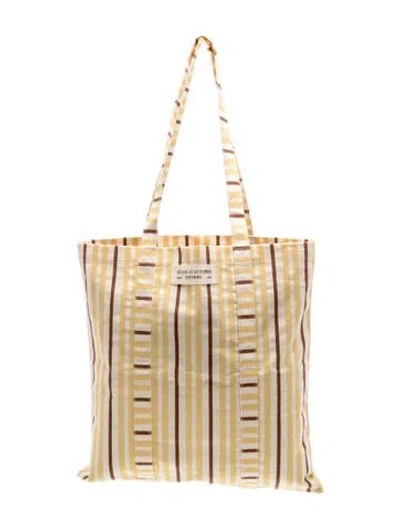Pre-owned Sézane Canvas Tote In Neutral