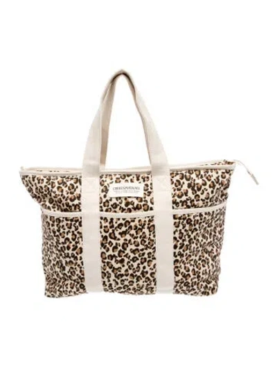 Pre-owned Sézane Canvas Tote In Neutral
