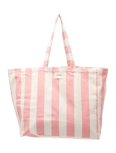 Pre-owned Sézane Canvas Tote In Neutrals